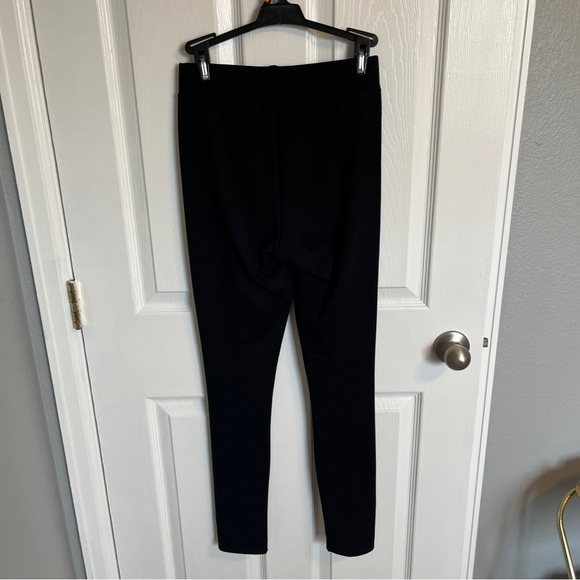 Black Zara trousers with beaded rhinestone stripe detail - Picture 2 of 8